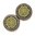 Magnetic Button Set - Flat Lime Rose