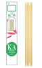 KA 6" Bamboo Double-Pointed Needles