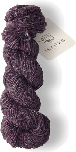Isager Tweed Purple 2714