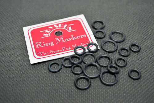Bryson Medium Black Ring Markers - Pack of 20