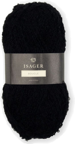 Isager Boucle - 30 (Black)